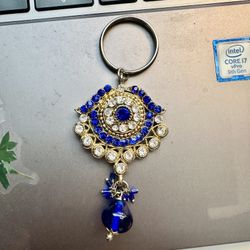 Blue Eye Keychain