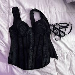 black corset small
