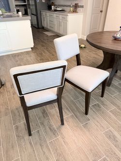 Dining chairs- set of 4