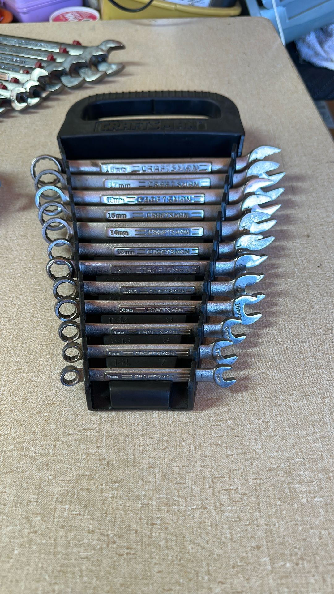 CRAFTSMAN mm 18.17.16.15.14.13.12.11.10.9.8.7.