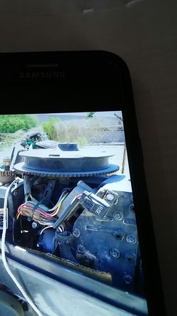 Marine motor used mercury force