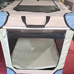 Lesure Soft Collapsible Dog Crate - 30 Inch Portable