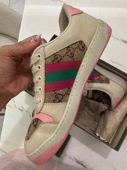 Gucci Screener GG Crystal Canvas Sneakers