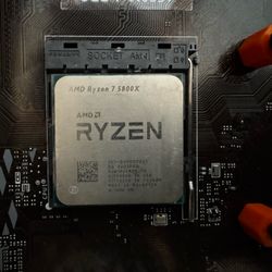 AMD Ryzen 7 5800X  CPU with cooler