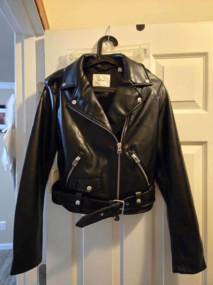 Aritzia Leather Jacket 