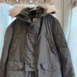 Men’s Coat Hooded Military Weather  Type N-3B