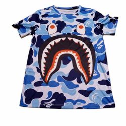 # 1 Kids Shark Face Shirt
