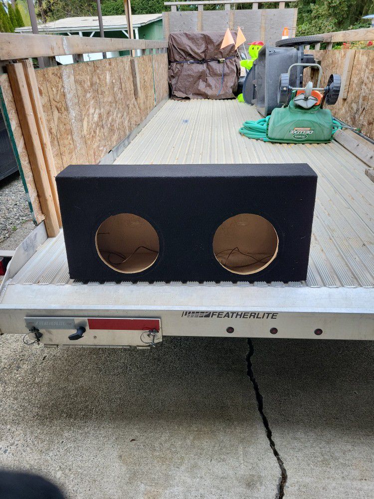 Dual 10" Ported Subwoofer Box