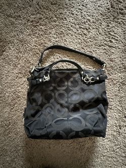 Black Coach Purse 