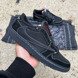 Jordan 1 Retro Low OG SP Travis Scott Black Phantom