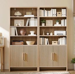 Bookcase set of 2 pcs new