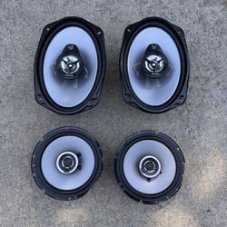 Kenwood 6x9 + 6.5 Speakers - $100