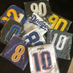 NFL & LA Dodger Jerseys 