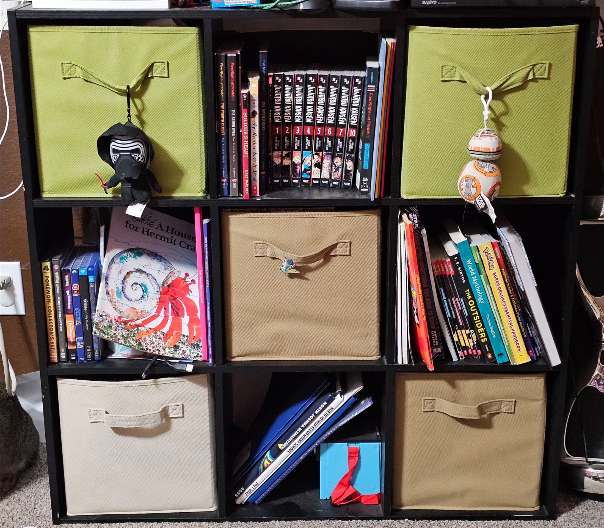 9-Cube Storage Organizer