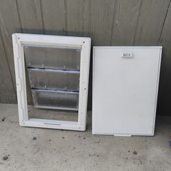 Air Seal Pet Door