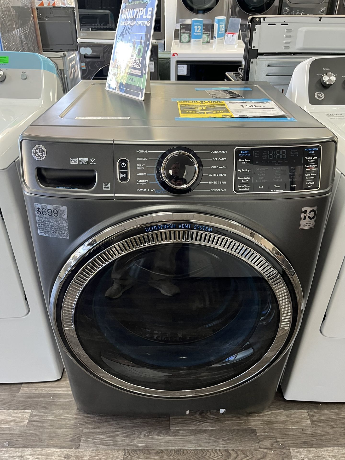 GE Energy Star Front Load Washing Machine
