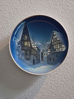 Vintage plate 1960
