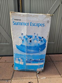 Polygroup 14ft by 36in Quick Set Ring Pool