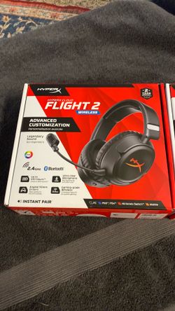 Sealed.  HyperCard flight 2 wireless headset