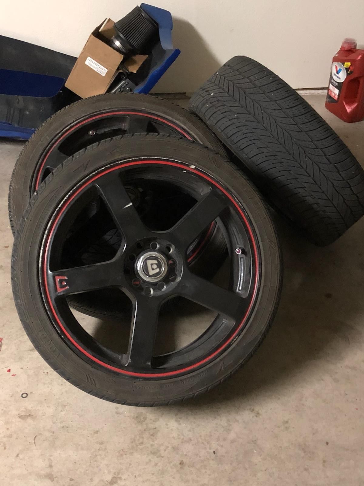 Rims with tires 225/ 30R18 92W XL