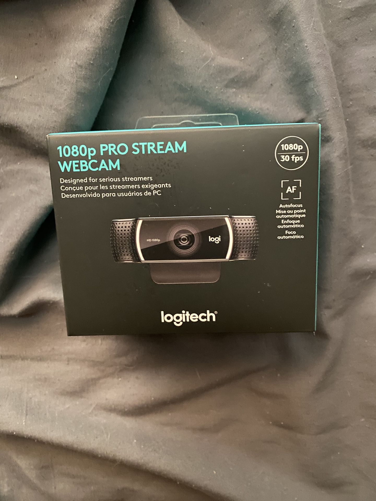 Logitech 1080P Pro Stream Webcam