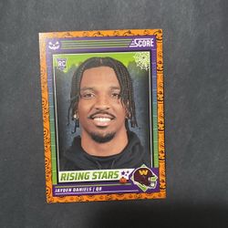 Jayden Daniels Rookie 2024 Orange Pumpkins #26