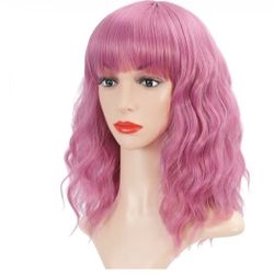 Pink Costume Wig