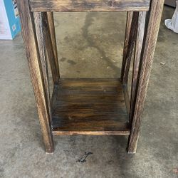 Wooden End Table