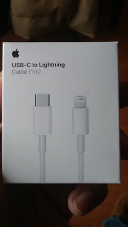 Apple USB-C to Lightning cable 1M