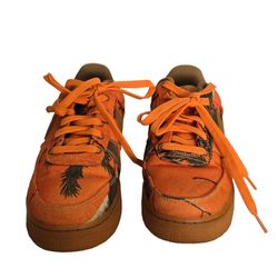 Nike Air Force 1 Low Camo Orange – Size 6.5 US – SKU: (contact info removed)28