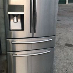 Refrigerator Samsung 4 Door Stainless Steel