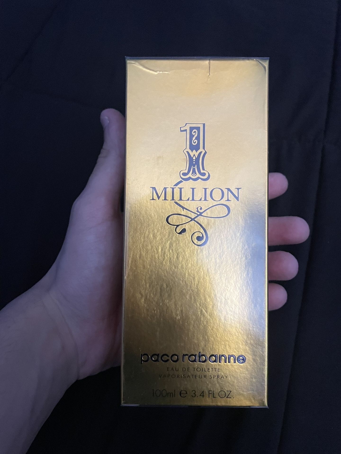 Paco Rabanne 1 Million for Men 3.4 fl. oz Eau de Parfum Spray.