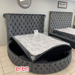 Sansom Bed🦋Bedroom Set Available🦋Only Bed Price🦋