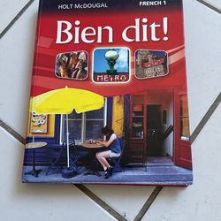 French Level 1 Hardback Student Texbook