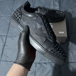 Christain louboutin (red bottoms) Camo 