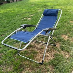 Lounge Chair Navy Blue