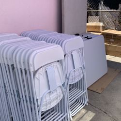 Chairs And Tables (Read Description)