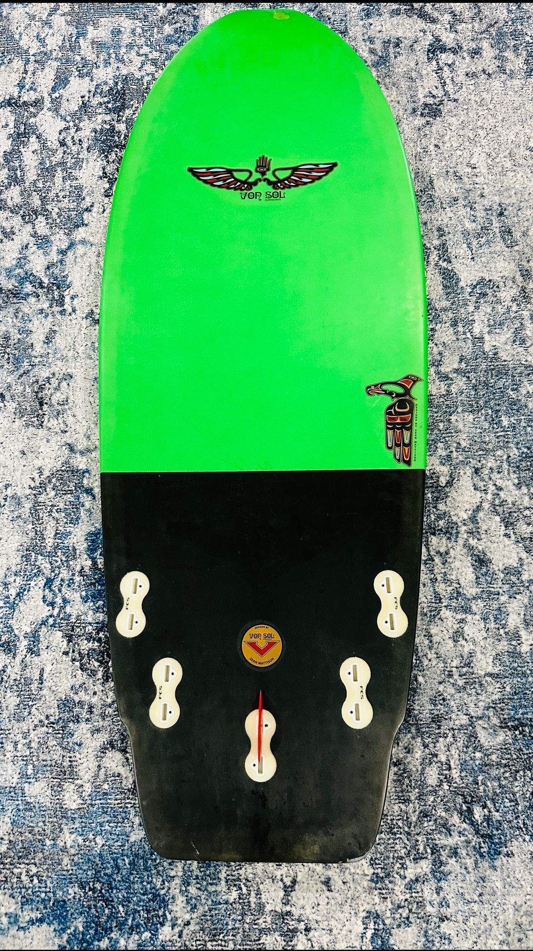 Von Sol Flying Manta Surfboard - 5'2 - 33 Liters for Sale in