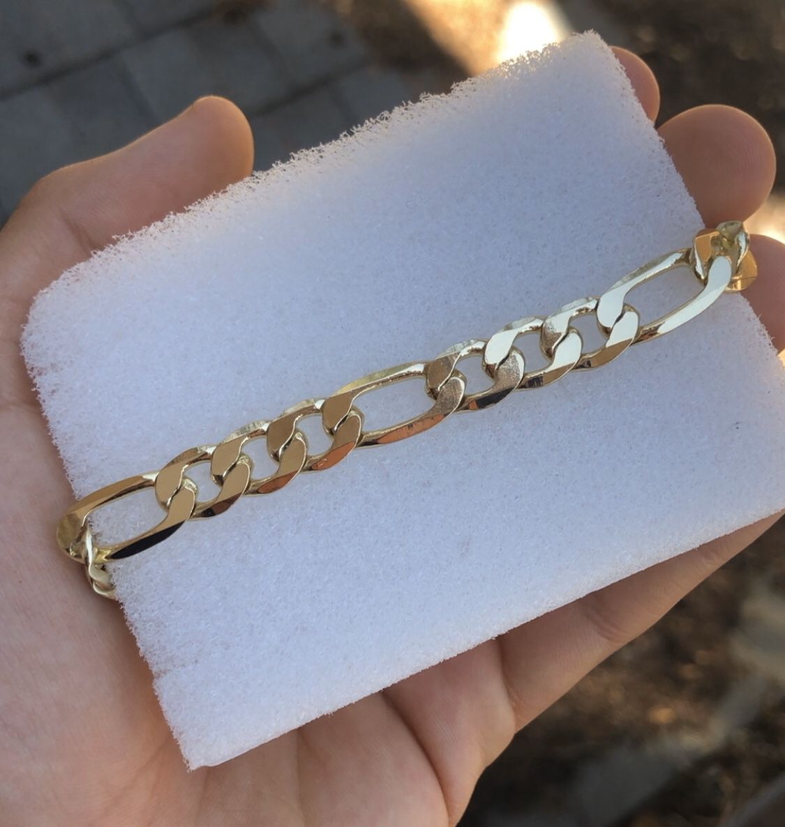 “ Gold filled men bracelet “