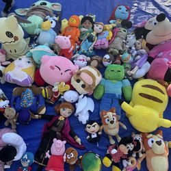 Free character stuffies