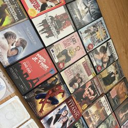 DVD Movies Films Collection Classic Films Cinema Home Theater DVDs Entertainment TV Shows Marvel Hitchcock Tarantino