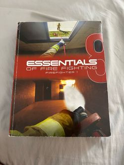 Essentials of Fire Fighting Firefighter 1 Textbook