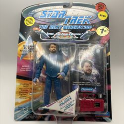 Star Trek TNG Commander Riker Malcorian Disguise Playmates 1994 Sealed MOC