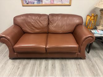 Leather couch