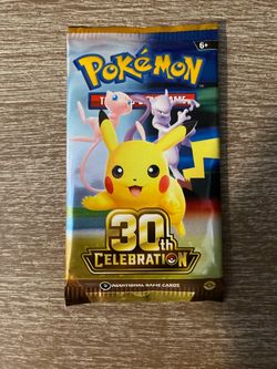 Single Sealed Pokémon 30th Celebration Booster Pack