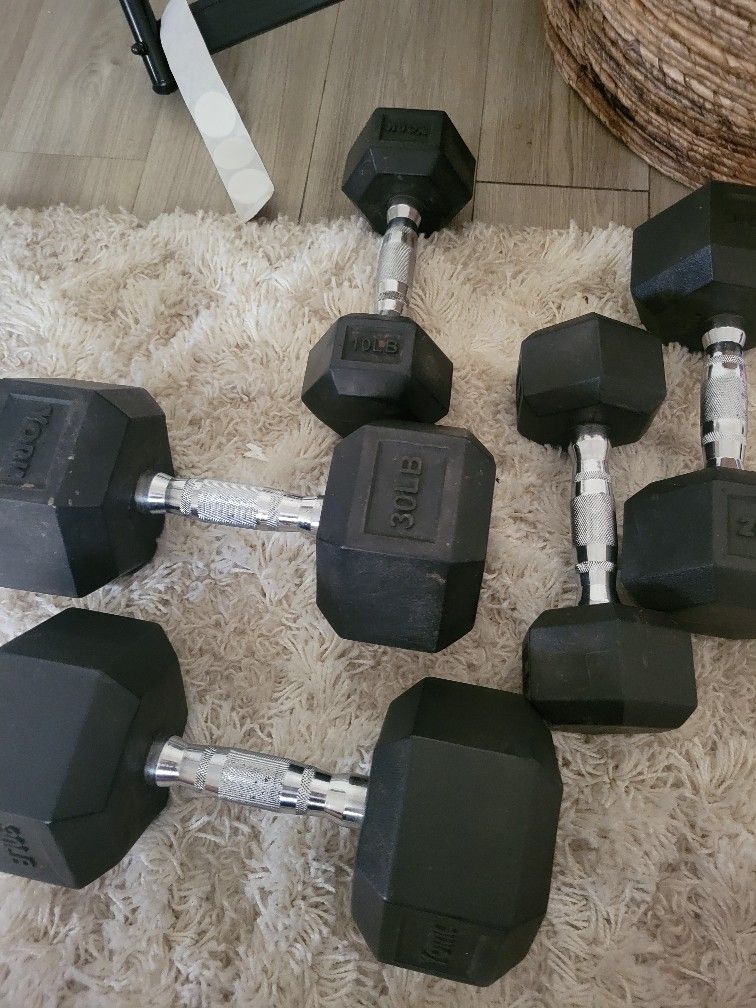 Hex Dumbbells Great DEAL