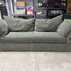 Green Couch by Ashlee Moss