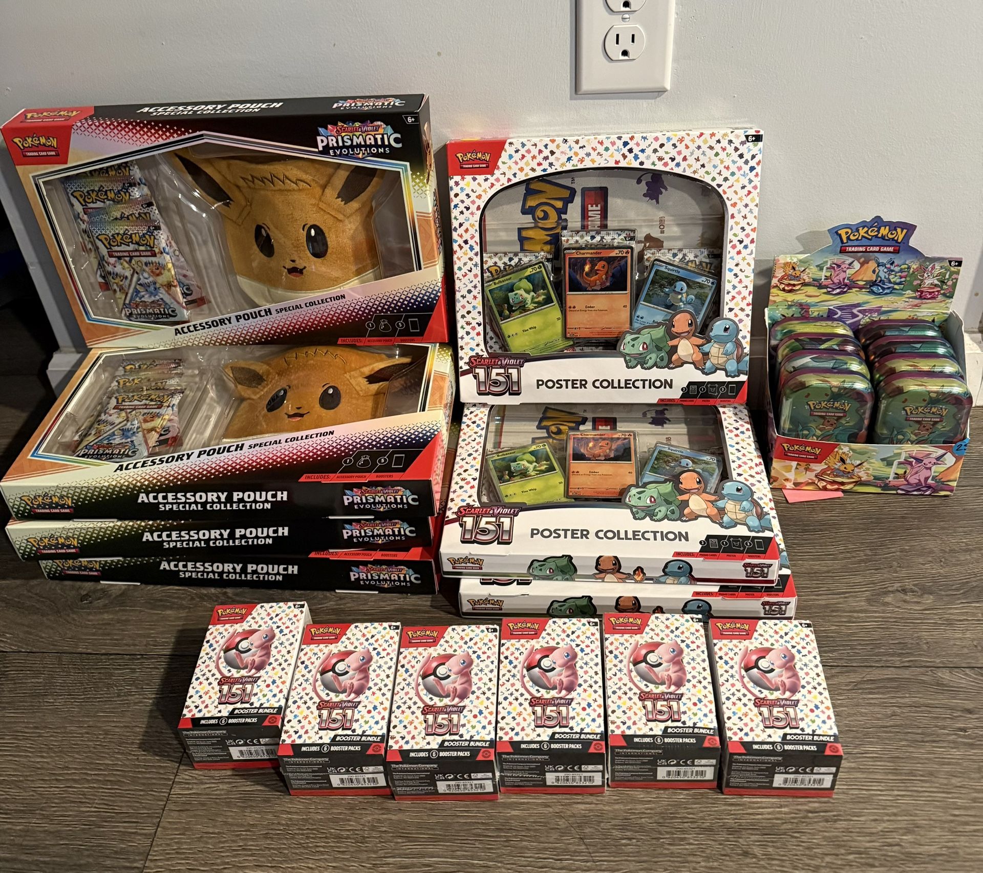 Pokemon Sealed Prismatic + 151