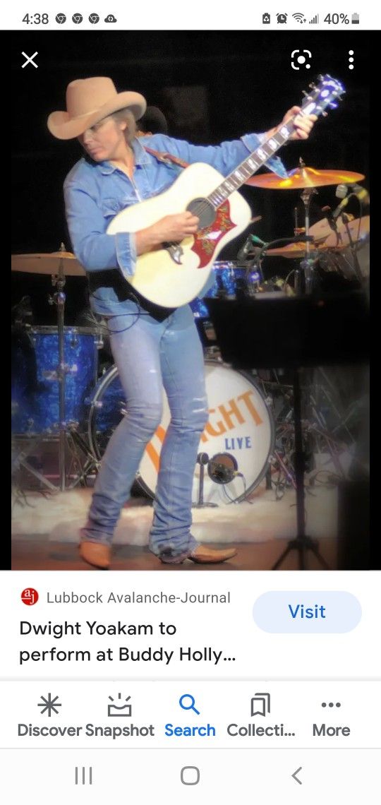  2 Dwight Yoakam TICKETS  AT BOB HOPE THEATER..THURSDAY AUGUST 12tH 