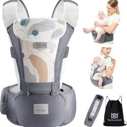Bebamour Baby Carrier Newborn to Toddler-Baby Hip Carrier